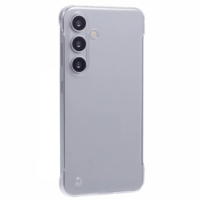 For Samsung Galaxy S25+ Case Transparent PC Borderless Phone Cover - 1
