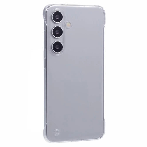 For 	Samsung Galaxy S25 Case Transparent PC Borderless Phone Cover - 1