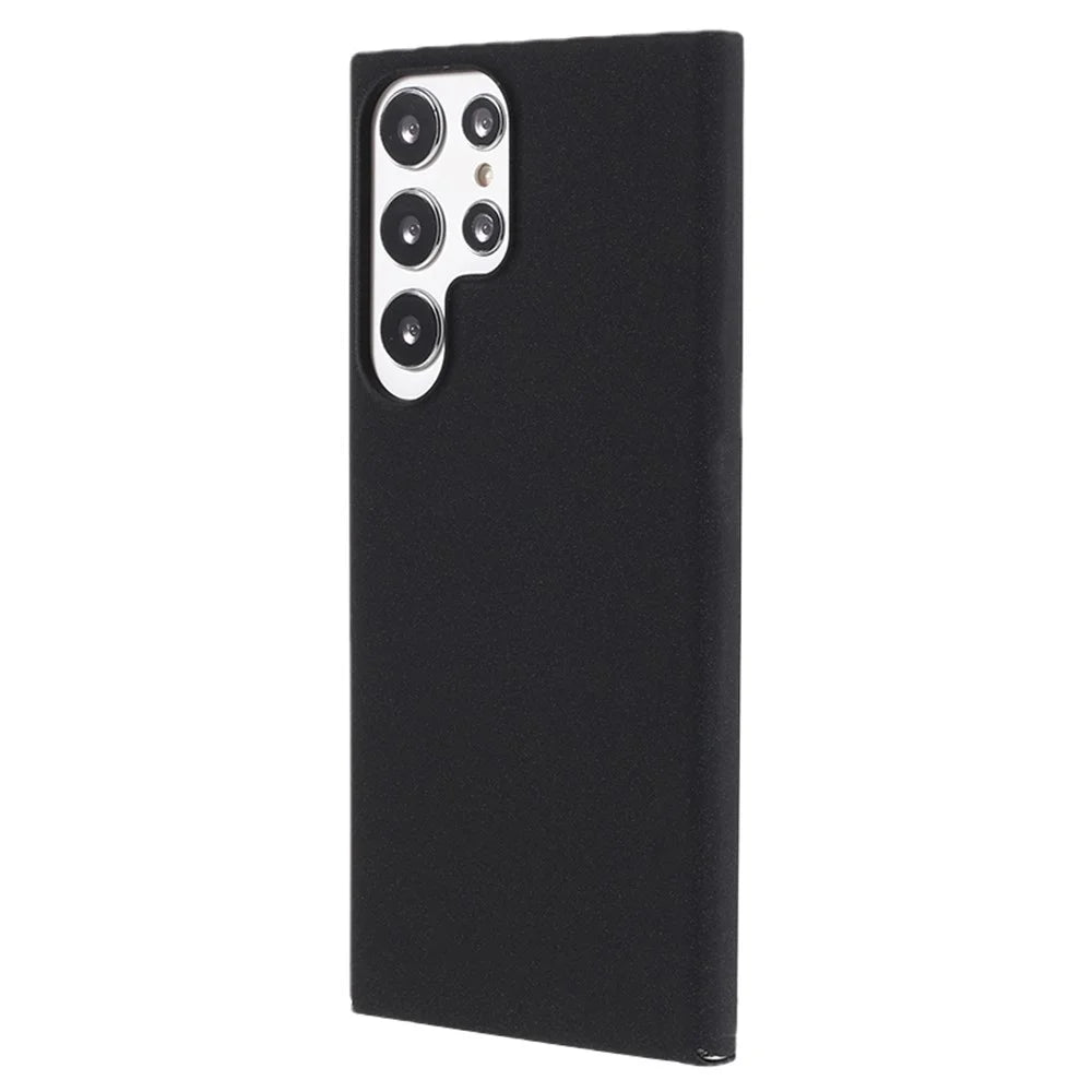 For Samsung Galaxy S25 Ultra Case Matte Hard PC Slim Cell Phone Cover - Black - 1
