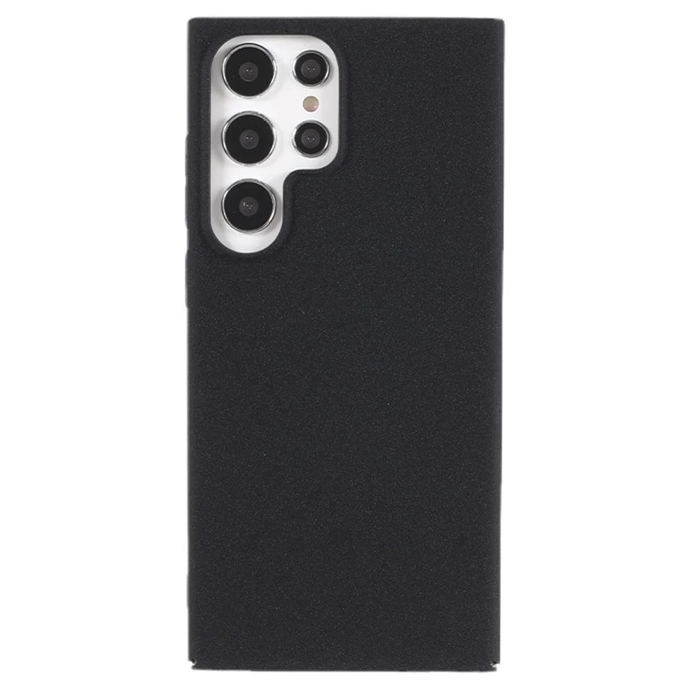For Samsung Galaxy S25 Ultra Case Matte Hard PC Slim Cell Phone Cover - Black - 2
