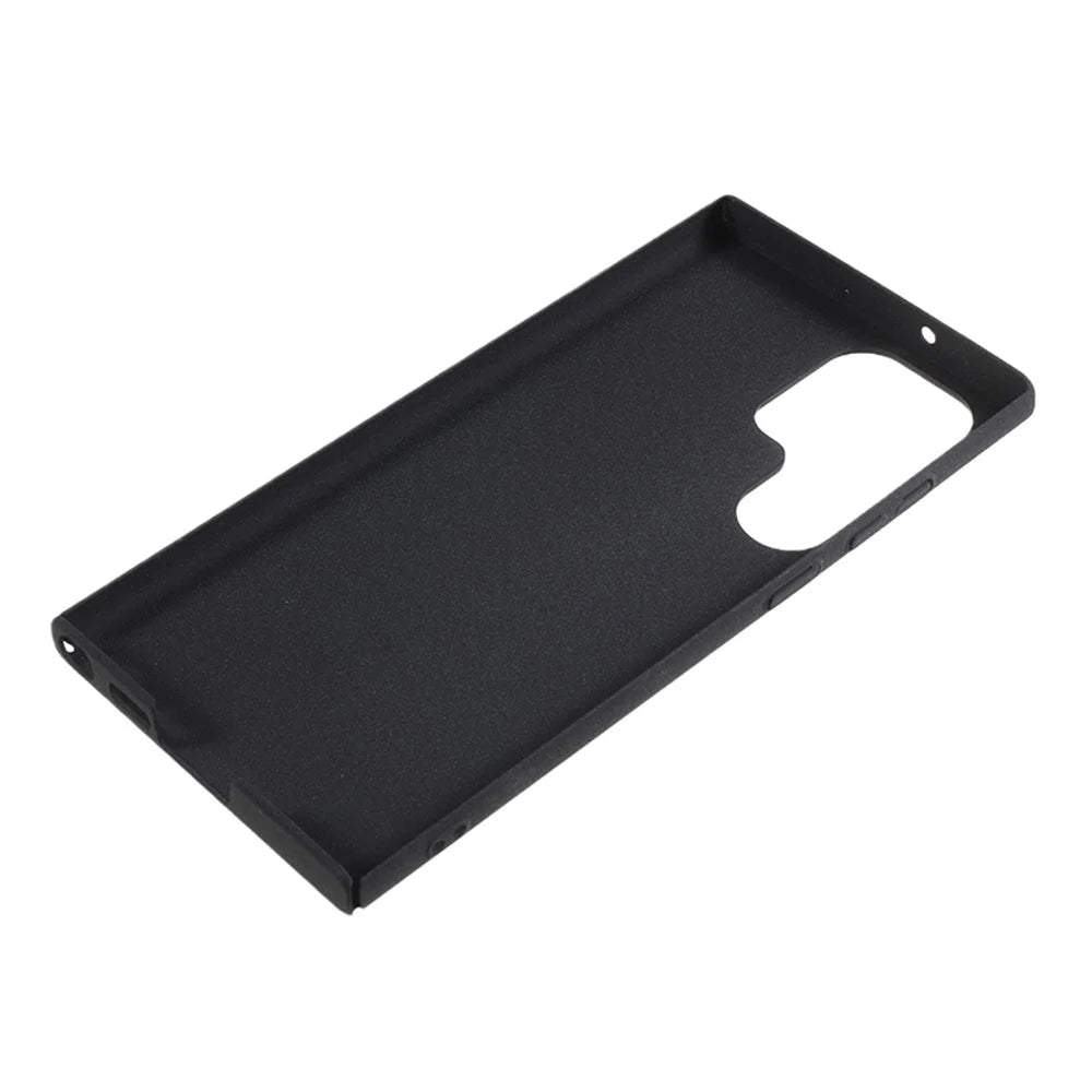 For Samsung Galaxy S25 Ultra Case Matte Hard PC Slim Cell Phone Cover - Black - 6