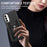 For Samsung Galaxy A35 5G Phone Case Ring Kickstand PC + TPU Shockproof Cover - Black - 3