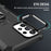 For Samsung Galaxy A35 5G Phone Case Ring Kickstand PC + TPU Shockproof Cover - Black - 6
