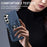 For Samsung Galaxy S23 Phone Case Ring Kickstand PC + TPU Shockproof Cover - Blue - 3
