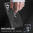 For Samsung Galaxy S25 / S24 Phone Case Ring Kickstand PC + TPU Shockproof Cover - Black - 7