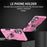 For Samsung Galaxy S25+ / S24+ Phone Case Ring Kickstand PC + TPU Shockproof Cover - Pink - 2
