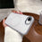 For iPhone 17e / 16e Case Compatible with MagSafe Skin Feel Hybrid Phone Back Cover - White - 1
