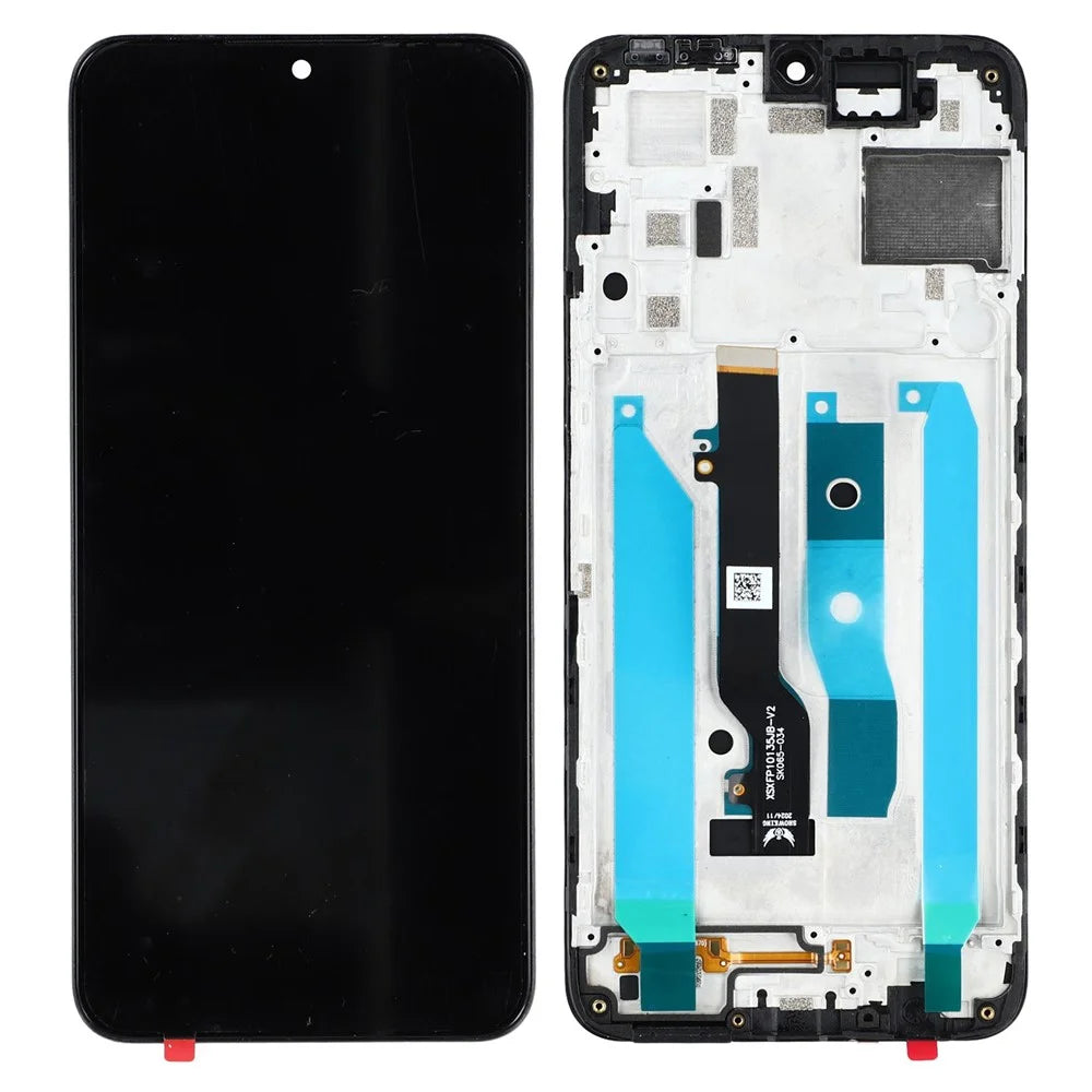 For Infinix Note 12 G96 4G X670 Grade C LCD Screen and Digitizer Assembly + Frame Part (TFT Technology) (Without Logo) - 1
