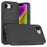 For iPhone 17e / 16e Case 2 in 1 PC + TPU Shockproof Phone Cover - Black - 1