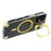 For iPhone 16 Magnetic Clear Case Shockproof Hybrid Phone Shell with Camera Lens Frame Kickstand - Gold - 4