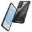 For Samsung Galaxy S25 Edge Case Anti-Drop Alloy Lens Frame PC + TPU Phone Cover - Black - 2