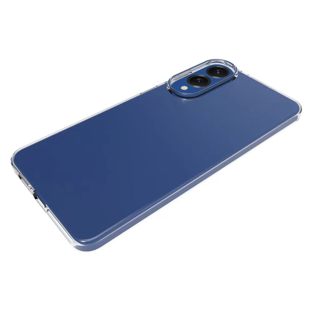 For Samsung Galaxy S25 Edge Case Anti-Fingerprint Crystal Clear TPU Phone Cover - 3