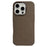 For iPhone 16 Pro Case Compatible with MagSafe Metal Lens Frame Anti Drop TPU Phone Cover - Coffee - 1