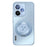 For Realme Neo7 5G Magnetic Case Kickstand TPU PC Heat Dissipation Phone Cover - Blue - 1