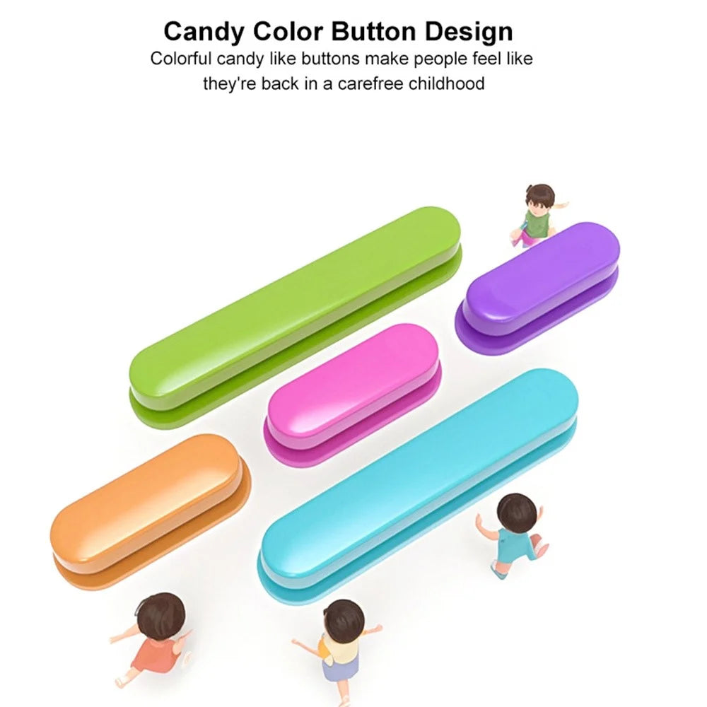 IMAK For Samsung Galaxy S25 Ultra Magnetic Case Candy Color Anti Drop TPU + PET Back Cover - Blue - 5