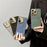 For iPhone 16 Pro Phone Case Shockproof Leather + TPU Electroplating Cover - Black - 5