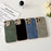 For iPhone 16 Pro Phone Case Shockproof Leather + TPU Electroplating Cover - Black - 6