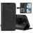 For Realme 14 Pro 5G Wallet Case Crazy Horse Texture Stand Leather Phone Cover - Black - 7