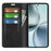 For Realme 14 Pro 5G Case Skin Touch Leather Wallet Phone Cover - Black - 2