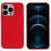 For iPhone 12 / 12 Pro Case Anti-scratch 2.0mm TPU Phone Back Cover - Red - 1