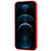 For iPhone 12 / 12 Pro Case Anti-scratch 2.0mm TPU Phone Back Cover - Red - 5
