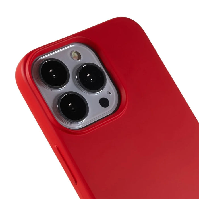 For iPhone 12 / 12 Pro Case Anti-scratch 2.0mm TPU Phone Back Cover - Red - 7