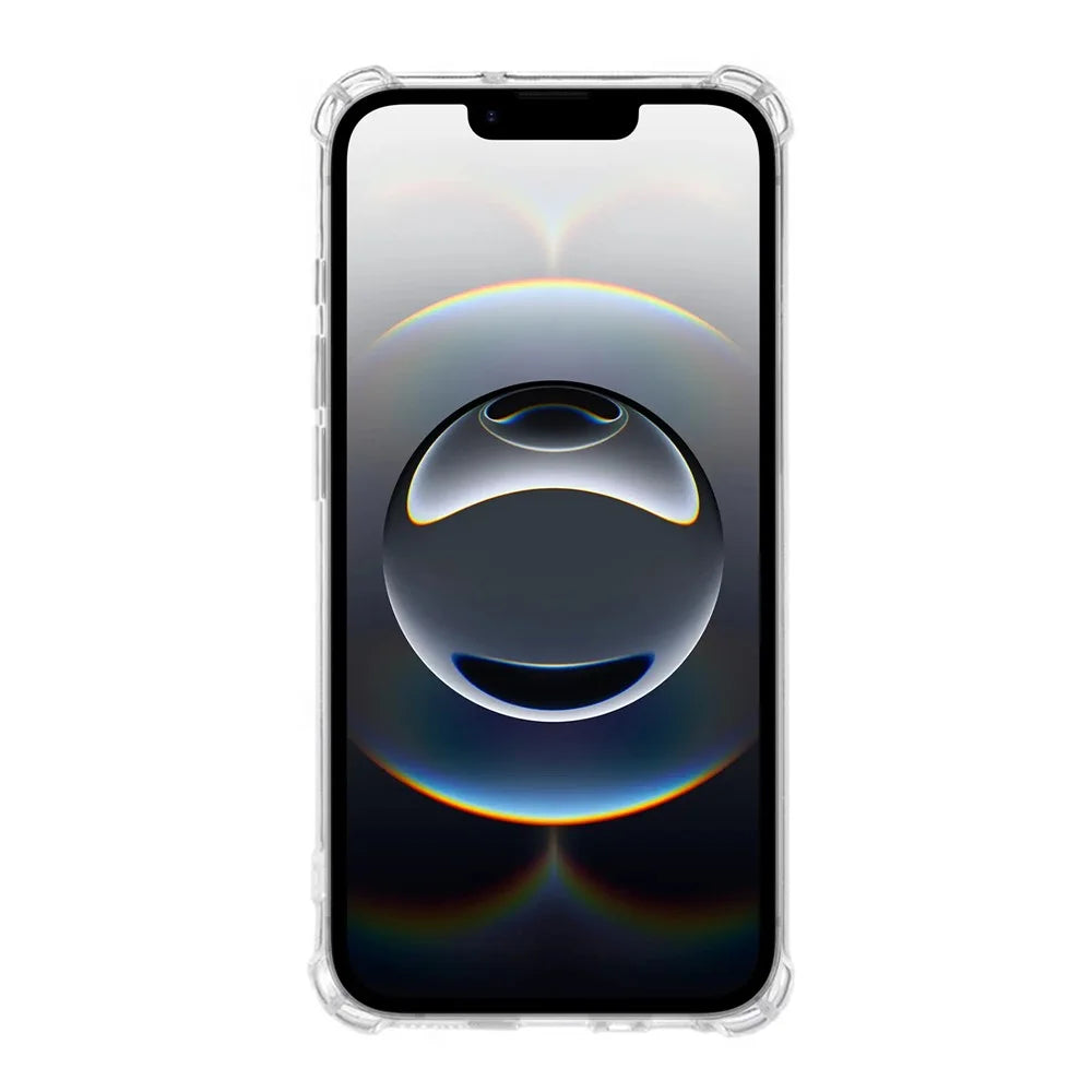 KALEBOL For iPhone 17e / 16e Clear Phone Case  1.5mm TPU Shockproof Phone Cover - Transparent - 3