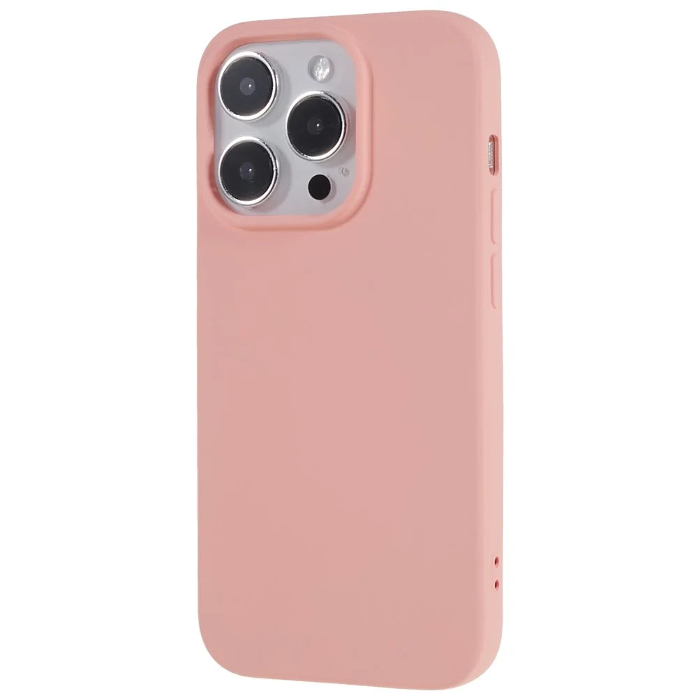 TPU Phone Case for iPhone 14 Pro Max, 2.0mm Thickness Anti-scratch Protective Cover - Pink - 3