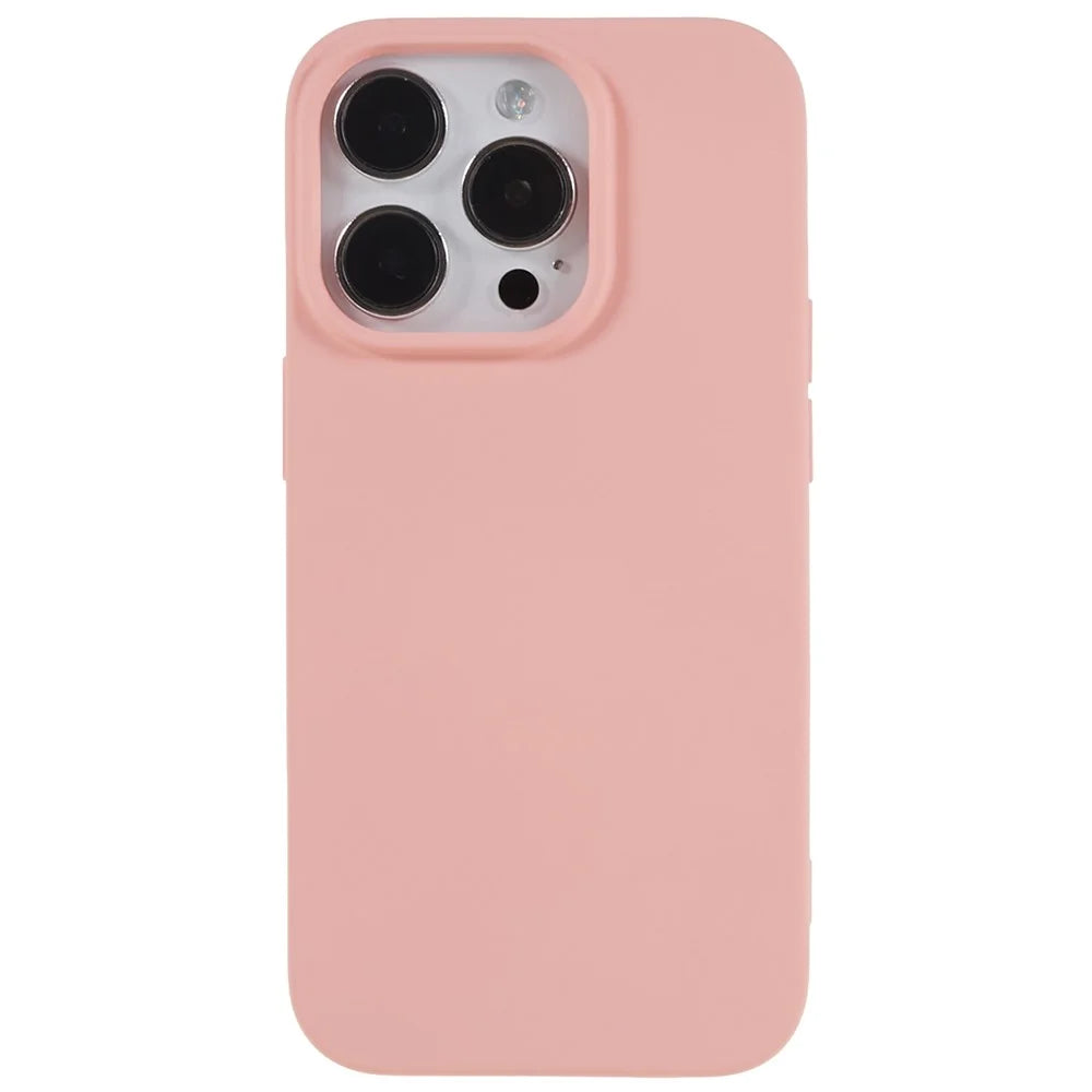 2.0mm Thickness Anti-drop TPU Case for iPhone 14 Pro, Scratch-resistant Phone Cover - Pink - 2