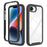 For iPhone 17e / 16e Case Anti Drop 2 in 1 PC + TPU Phone Cover - Black - 1