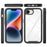 For iPhone 17e / 16e Case Anti Drop 2 in 1 PC + TPU Phone Cover - Black - 6