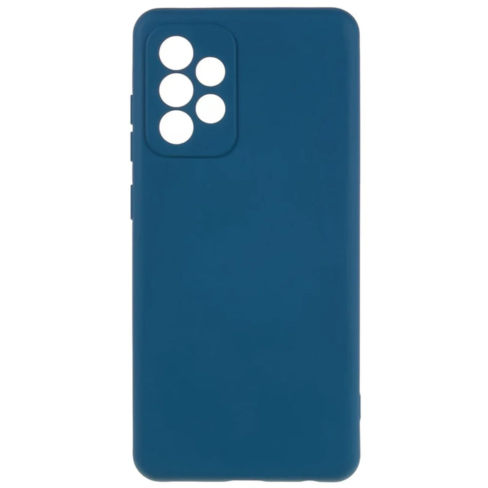 TPU Phone Case for Samsung Galaxy A53 5G, 2.0MM Thick Dustproof Arc Edge Phone Cover - Blue - 1
