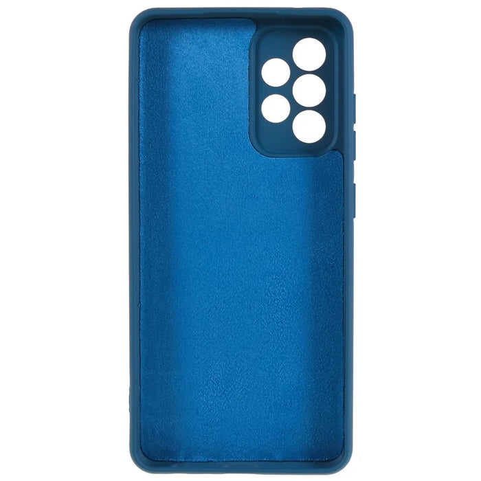 TPU Phone Case for Samsung Galaxy A53 5G, 2.0MM Thick Dustproof Arc Edge Phone Cover - Blue - 3