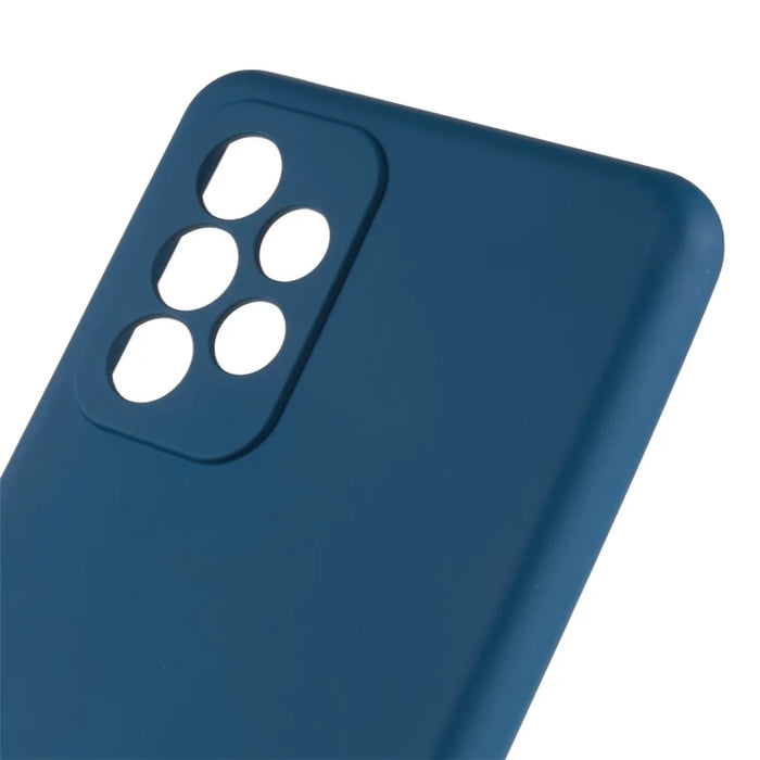 TPU Phone Case for Samsung Galaxy A53 5G, 2.0MM Thick Dustproof Arc Edge Phone Cover - Blue - 6