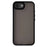 For iPhone 17e / 16e Case Skin Touch Matte Anti Scratch PC + TPU Phone Back Cover - Black - 1