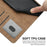 For iPhone 17e / 16e Case Line Imprinted PU Leather Wallet Phone Cover - Red - 5