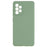 For Samsung Galaxy A32 4G (US Version) Scratch Resistant TPU Phone Case Liquid Silicone Texture 2.0mm Thick Cushion Back Cover - Green - 1