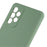 For Samsung Galaxy A32 4G (US Version) Scratch Resistant TPU Phone Case Liquid Silicone Texture 2.0mm Thick Cushion Back Cover - Green - 6