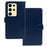 IDEWEI For Samsung Galaxy S25 Ultra Case Wallet Leather Phone Cover Crazy Horse Texture - Blue - 1