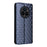 For Realme 14 Pro+ 5G Case Wallet Rhombus Imprinted Leather Phone Cover - Blue - 6