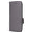 For Samsung Galaxy S25 Edge Case with Wrist Strap Litchi Texture PU Leather Wallet Phone Cover - Grey - 7