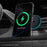 For iPhone 16 Pro Max Case Compatible with MagSafe Four Corner Airbags PC + TPU Phone Cover - Midnight Green - 3