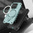 For iPhone 16 Pro Max Case Compatible with MagSafe Four Corner Airbags PC + TPU Phone Cover - Midnight Green - 4