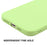 ENKAY HAT PRINCE Liquid Silicone Phone Case for iPhone 14, Straight Edge Precise Cutout Phone Back Cover - Light Green - 4