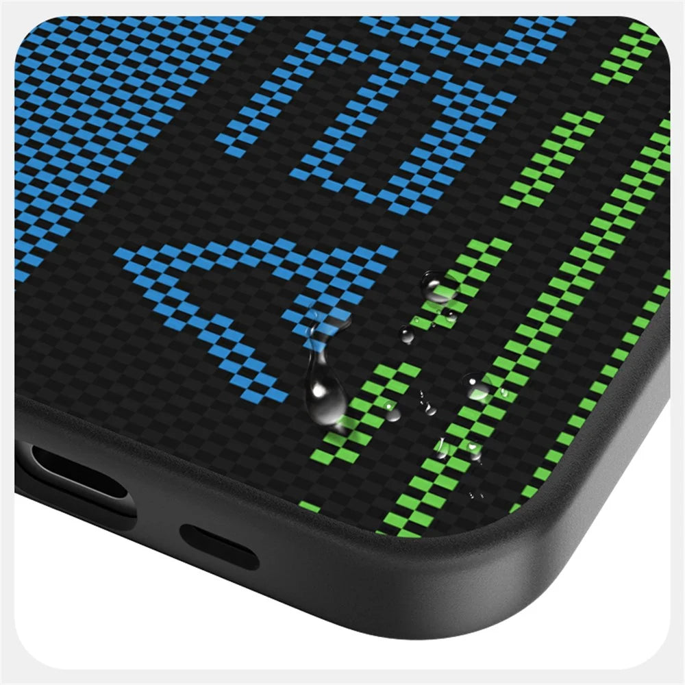 ABEEL For iPhone 17e / 16e Case Compatible with MagSafe Micro-Embossing 6D Printed PC TPU Aluminum Alloy Leather Phone Cover - Outstanding No. 1 - 4