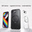 For iPhone 17e / 16e Case Compatible with MagSafe TPU + Acrylic + Kickstand Matte Phone Cover - Black - 4