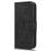 For iPhone 17e / 16e Leather Case Skin Feel Anti Drop Wallet Flip Phone Cover - Black - 6