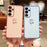 For Samsung Galaxy S25+ Case Electroplating Edge Rose Pattern TPU Phone Back Cover Airbag Drop Proof - Rose Pink - 3