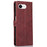 For iPhone 17e / 16e Case Zipper Flip Leather Phone Cover with Card Holder - Red - 7