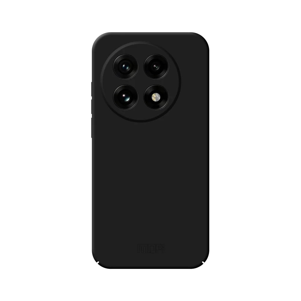 MOFI For OnePlus Ace 5 Pro 5G / OnePlus Ace 5 5G Phone Case  JK Qin Series Skin-Touch Matte Anti-fingerprint Back Cover - Black - 1